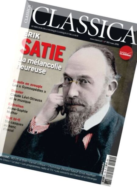 Classica – Mars 2016 Cover
