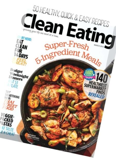 Clean Eating – March 2016 Cover