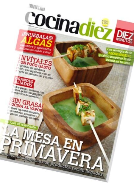 COCINA DIEZ – Marzo 2016 Cover