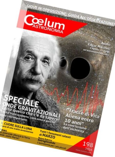 Coelum Astronomia – Marzo 2016 Cover