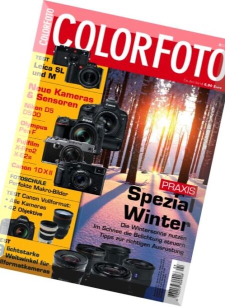 Colorfoto Magazin – Marz 2016 Cover