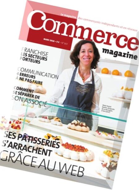 Commerce Magazine – Mars 2016 Cover
