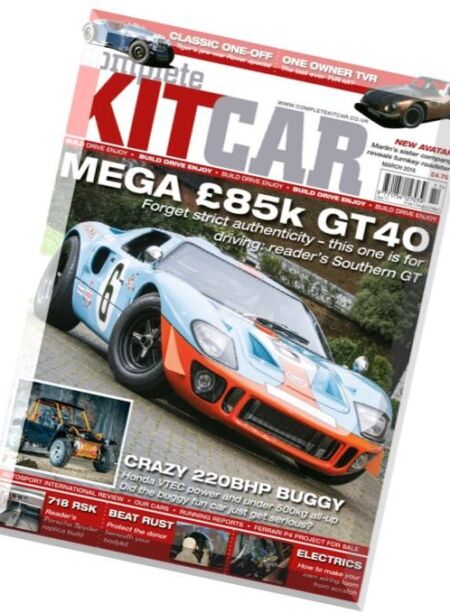 Complete Kit Car – March 2016 Cover