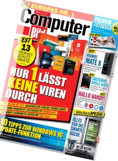 Computer Bild Germany – 04-2016 (06.02.2016) Cover