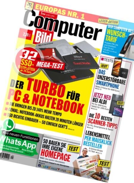 Computer Bild – Nr.5, 2016 Cover