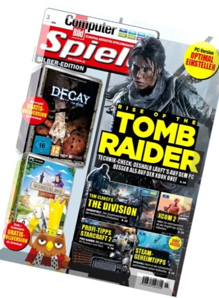 Computer Bild Spiele – Marz 2016 Cover