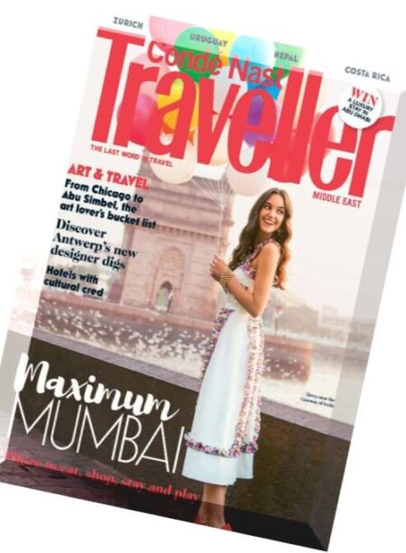 Conde Nast Traveller Middle East – March 2016 Cover