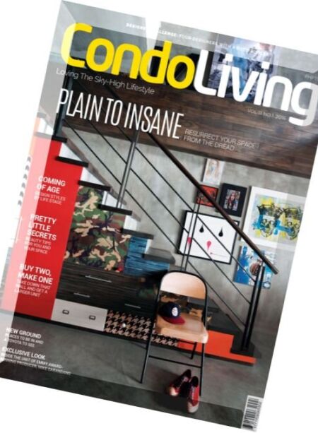 CondoLiving – Volume 11 – N 1, 2016 Cover