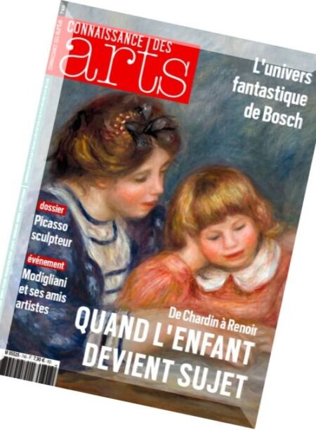 Connaissance des Arts – Mars 2016 Cover