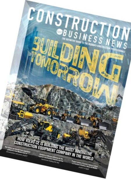 Construction Business News ME – February 2016 Cover