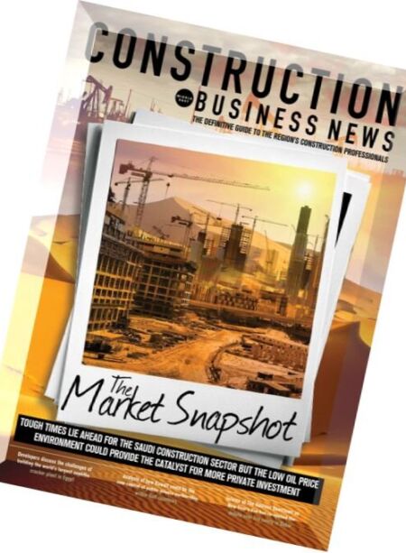 Construction Business News ME – March 2016 Cover