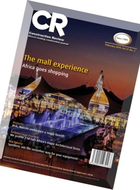 Construction Review Africa – February 2016 Cover