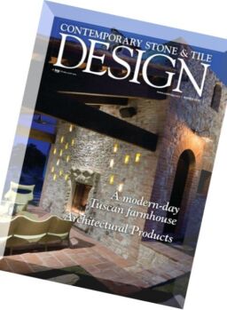 Contemporary Stone & Tile Design – Winter 2016