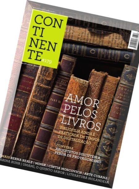 Continente – Novembro 2015 Cover