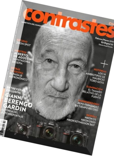 Contrastes Chile – Febrero-Marzo 2016 Cover