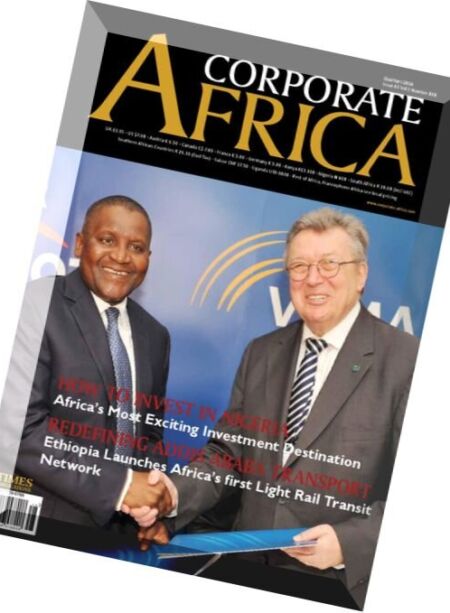 Corporate Africa – Issue 63, 2016 Cover
