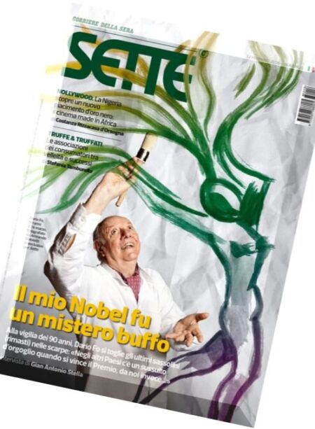 Corriere della Sera Sette – 12 Febbraio 2016 Cover