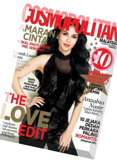 Cosmopolitan Malaysia – February 2016 Cover