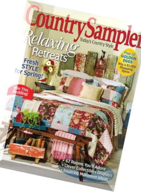 Country Sampler – March 2016 Cover