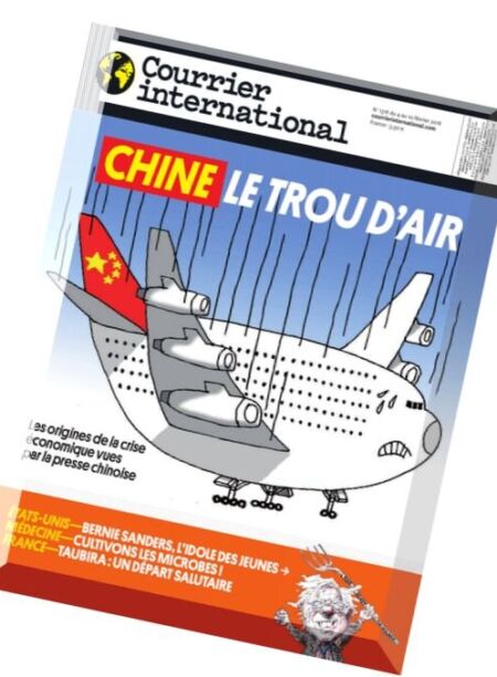 Courrier International – 4 au 10 Fevrier 2016 Cover