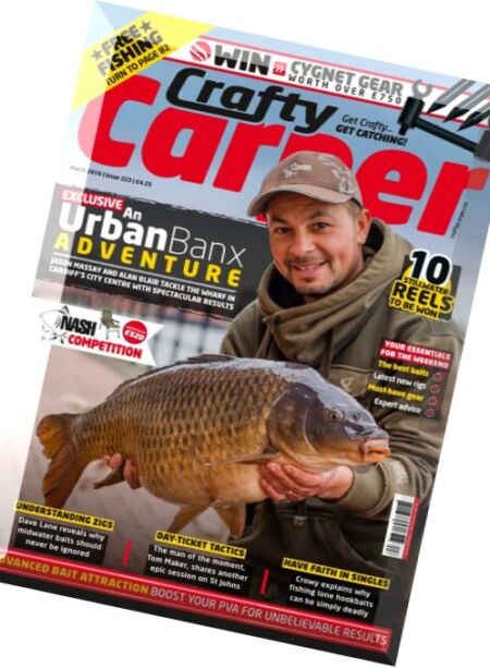 Crafty Carper – March 2016 Cover
