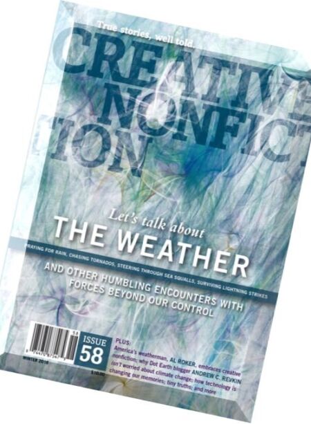 Creative Nonfiction – Winter 2016 Cover