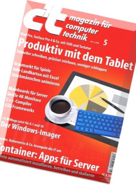 c’t magazin – 05-2016 (20.02.2016) Cover