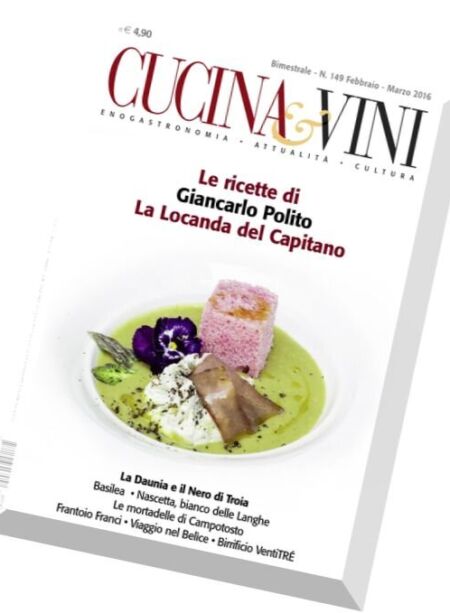 Cucina & Vini – Febbraio-Marzo 2016 Cover