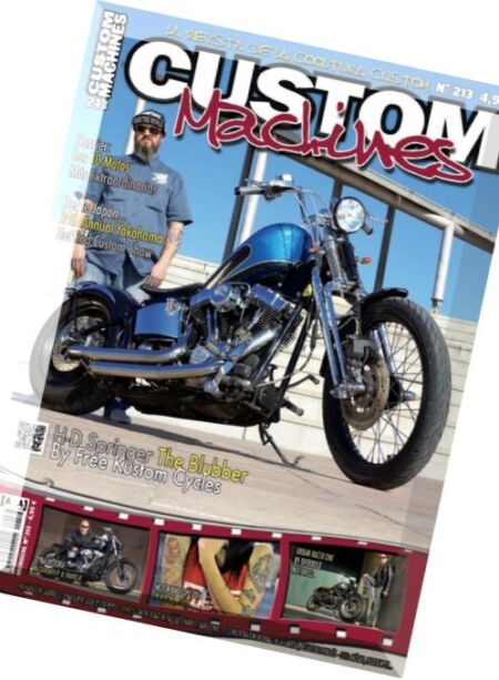 Custom Machines – Marzo 2016 Cover