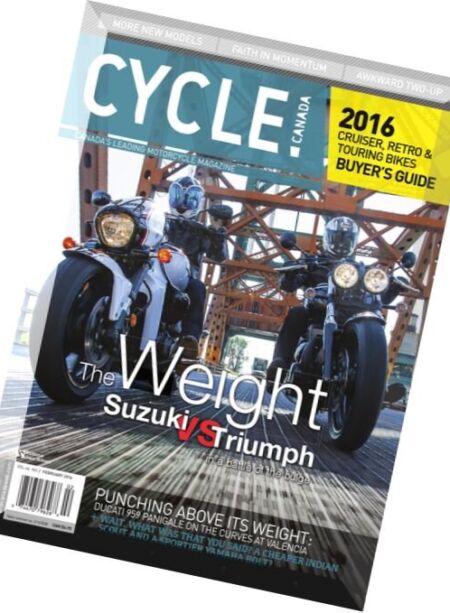 Cycle Canada – February 2016 Cover