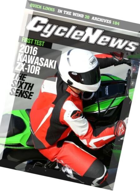 Cycle News – 2 February 2016 Cover