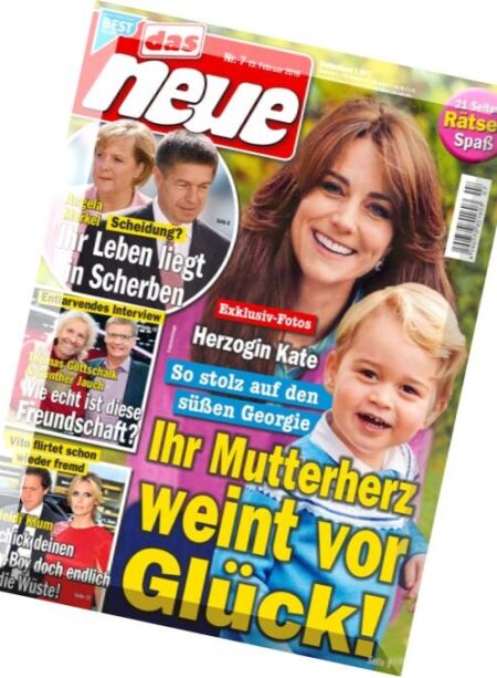 das neue – 13 Februar 2016 Cover