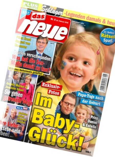 das neue – 20 February 2016 Cover