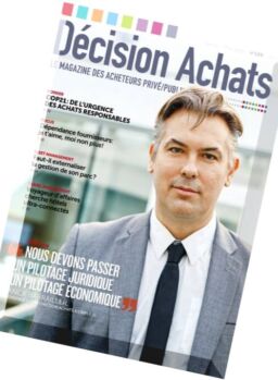 Decision Achats – Fevrier-Mars 2016