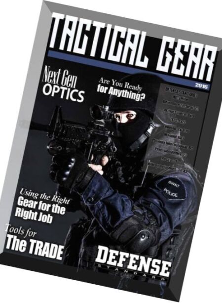 Defense Standard – Tactical Gear 2016 Cover