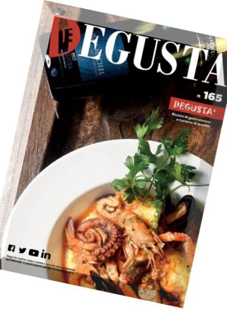 Degusta Magazine – N 165, 2016 Cover