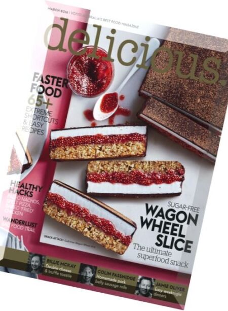 delicious – March 2016 Cover