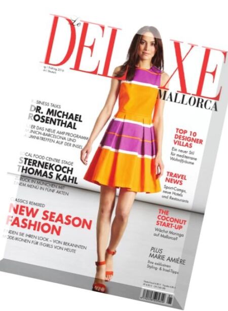 Deluxe Mallorca – Spring 2016 Cover