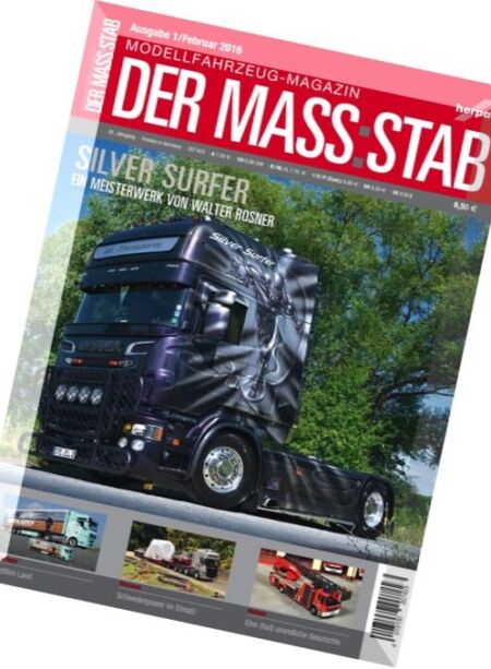 Der Mass Stab – Nr.1, Februar 2016 Cover