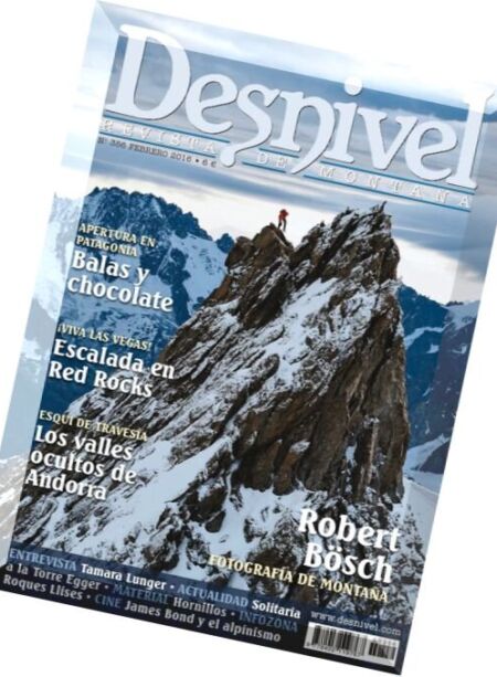 Desnivel – Febrero 2016 Cover