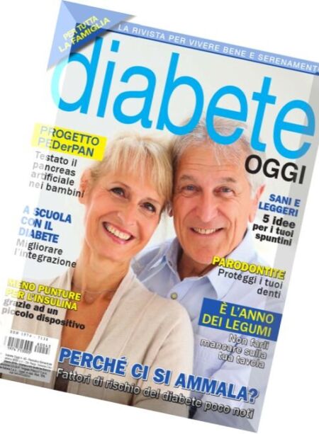 Diabete Oggi – Febbraio-Marzo 2016 Cover