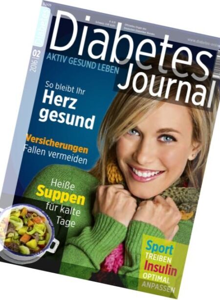 Diabetes Journal – Februar 2016 Cover