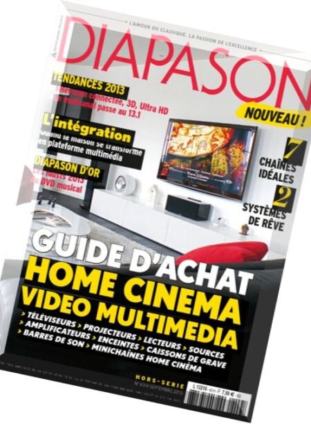 Diapason – Hors-Serie Septembre 2013 Cover