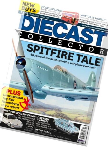 Diecast Collector – April 2016 Cover