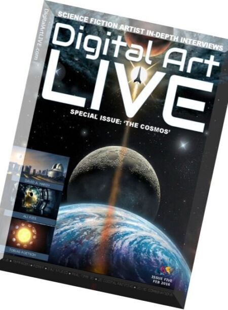 Digital Art Live – Issue 5, February 2016 Cover