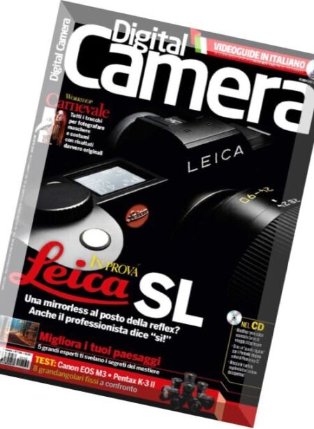 Digital Camera Italia – Febbraio 2016 Cover