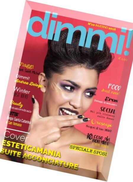 Dimmi! – Inverno 2016 Cover