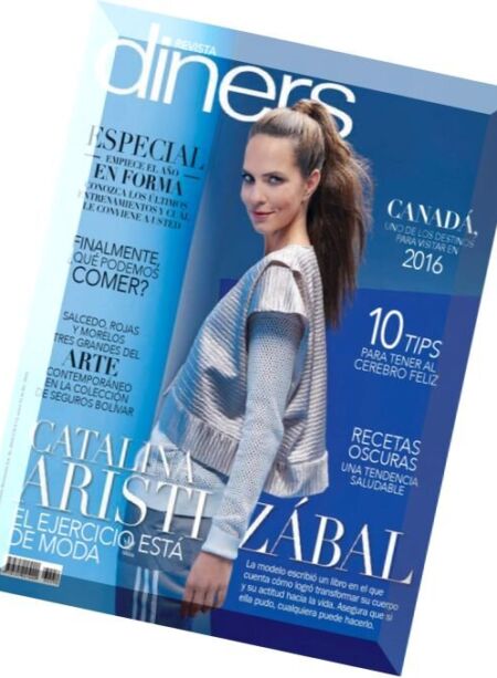 Diners – Enero 2016 Cover