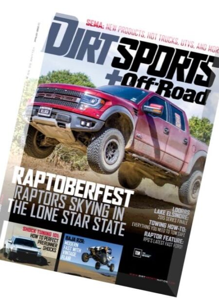 Dirt Sports + Off-Road – April 2016 Cover