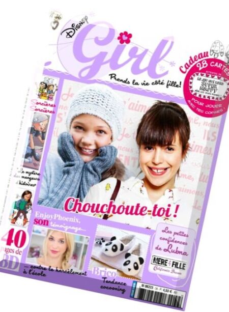 Disney Girl – Fevrier 2016 Cover